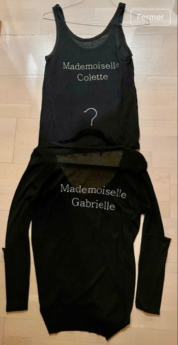 Lot de pull fin et débardeur