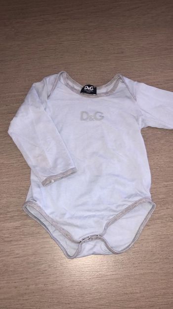 Body dolce et gabbana bleu 6/9 mois