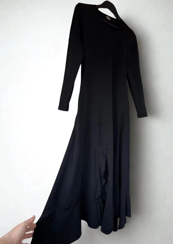 Robe noire asymétrique Indies Taille S/M - photo numéro 3