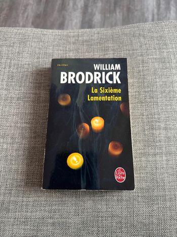 Livre la sixième lamentation - william brodrick