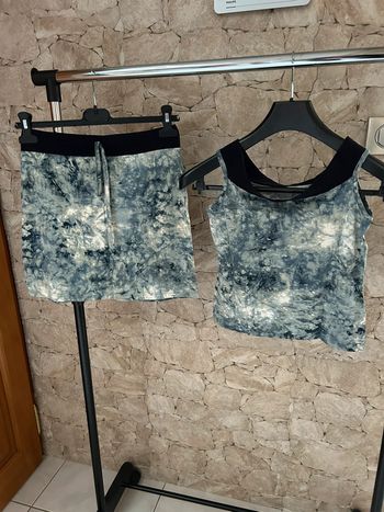 Jupe + top femme TU
