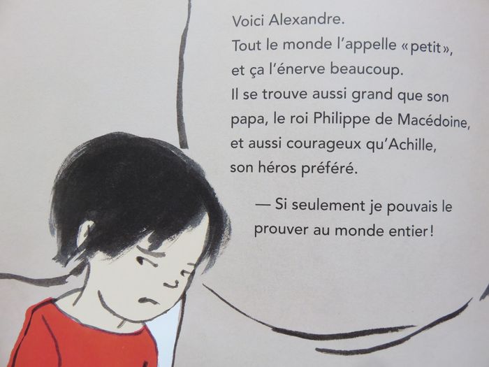 Album 4 à 8 ans : Bucéphale. (Pénélope Jossen - L'école des loisirs) - photo numéro 9