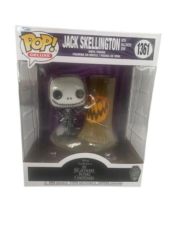 Figurine Funko Pop Deluxe Jack Skellington With Halloween Door 1361 neuf