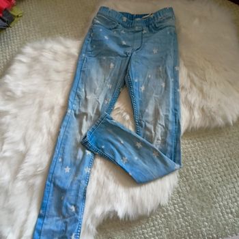 Leggings jeans étoilé 7/8 ans