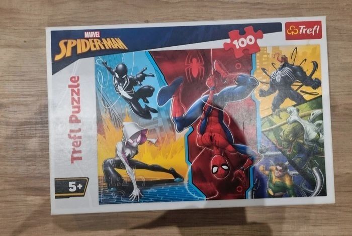 ​Puzzle Marvel Spider-Man 100 pièces Trefl - Spidey & Vilains Tres Bonne Etat