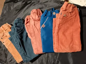 Lot de 5 pantalons en 2 ans