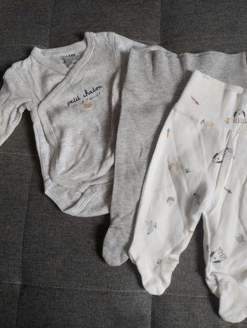 Lot naissance bébé mixte KIABI 👶