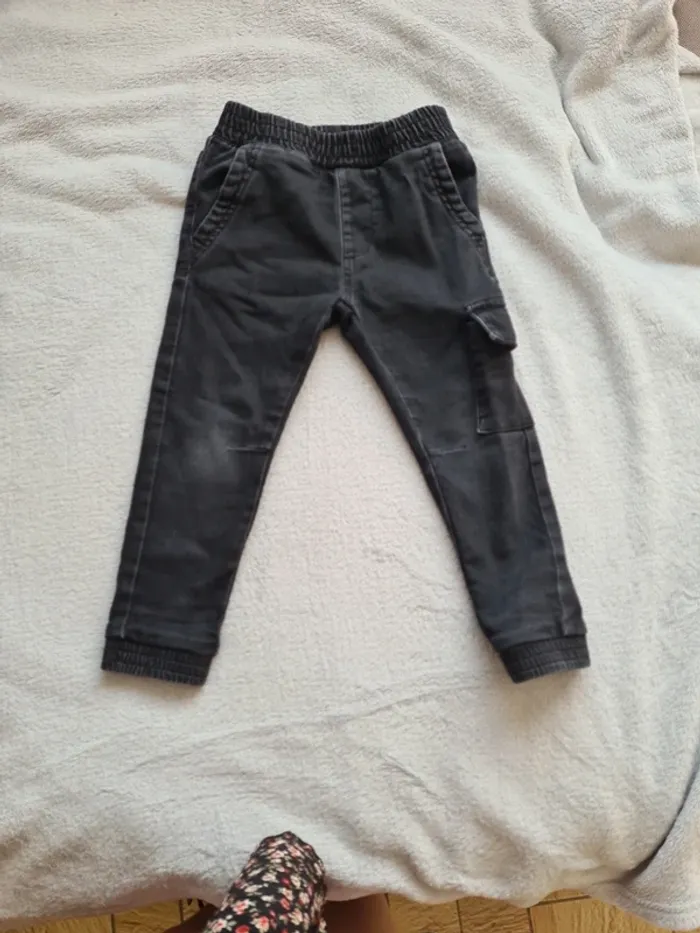 Pantalon en jean noir