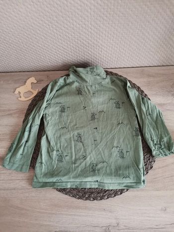 Sous pull 18 mois ourson à la montagne