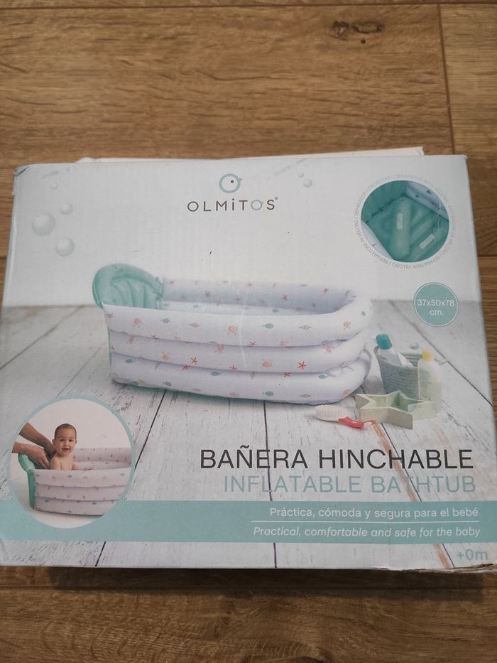 Baignoire de voyage gonflable - photo numéro 2