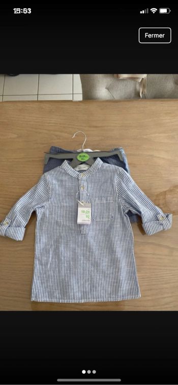 Ensemble garcon