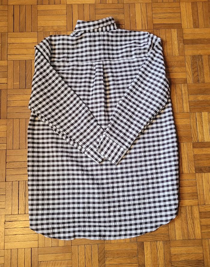 Jolie chemise oversize à carreaux - photo numéro 3
