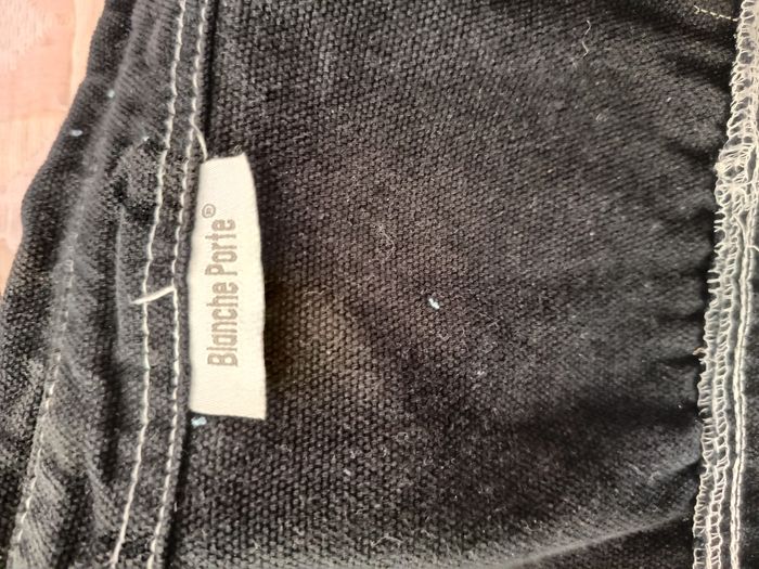 Veste en jean noire. - photo numéro 10