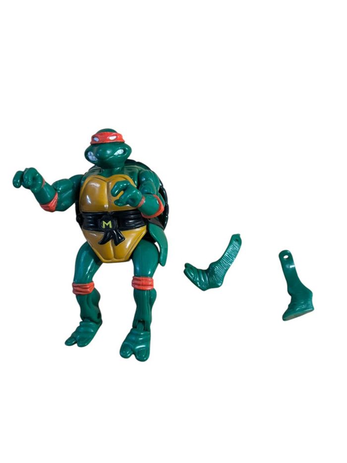 Figurine Teenage Mutant Ninja Turtles Michelangelo 1992 Playmates Toys - photo numéro 5
