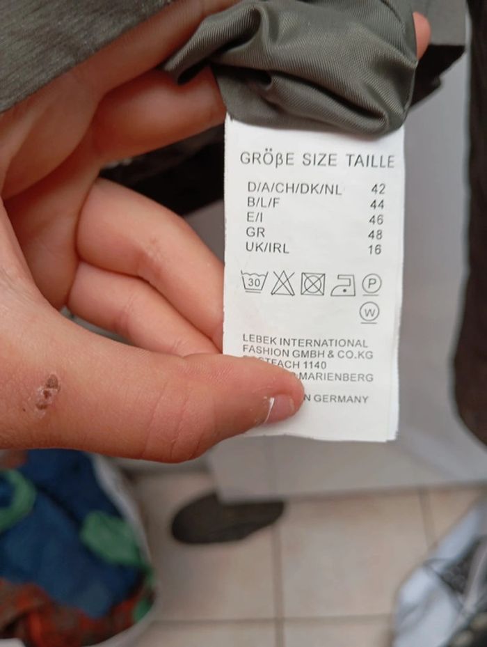 Veste manche longue Barbara Lebek taille 44 - photo numéro 5