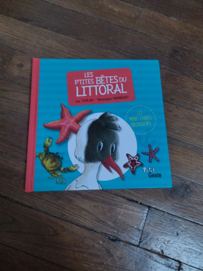 Livre les p'tites bêtes du littoral