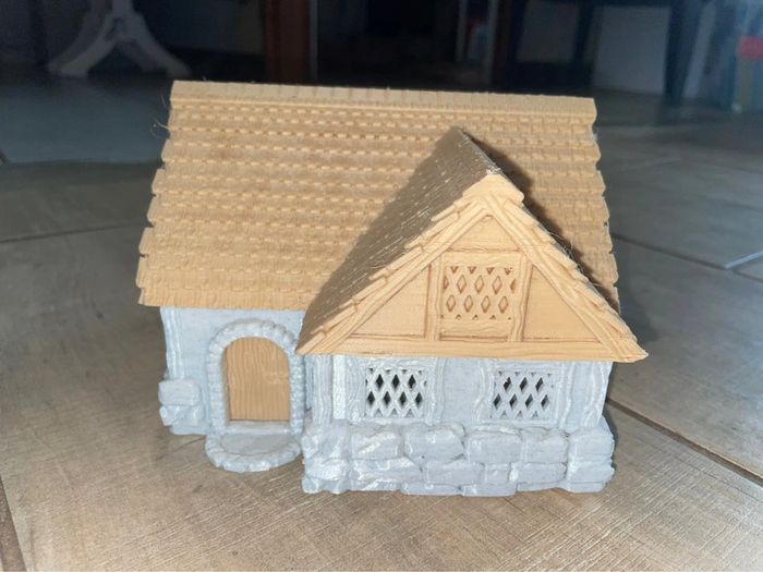 Petite maison château en 3D boîte à bijoux de rangement tirelire - photo numéro 3