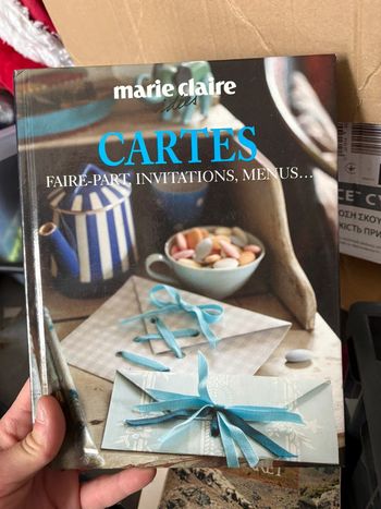 Livre carte invitation