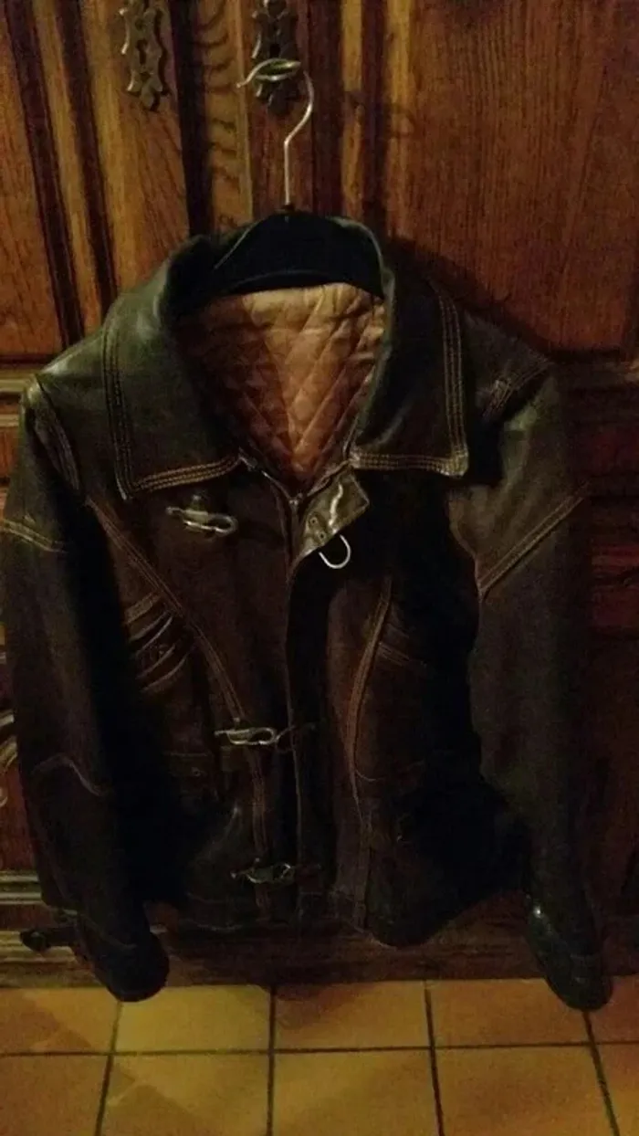 blouson en cuir