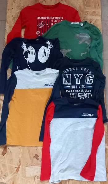 Lot de 6 Tee-Shirts Enfant Taille 8 ans
