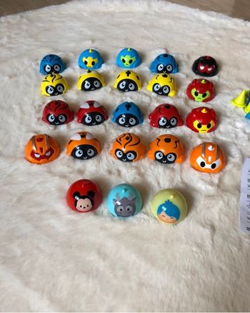 Lot de 23 voitures toupies Spinzals - 20 classiques et 3 Disney - aucun double
