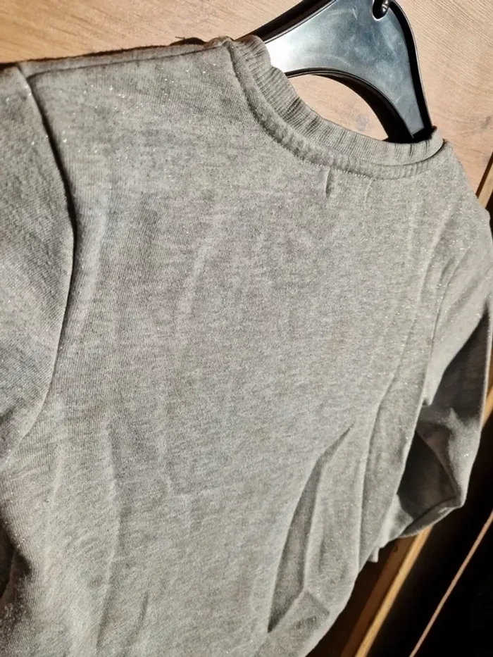 Pull gris love orchestra 8 ans - photo numéro 4