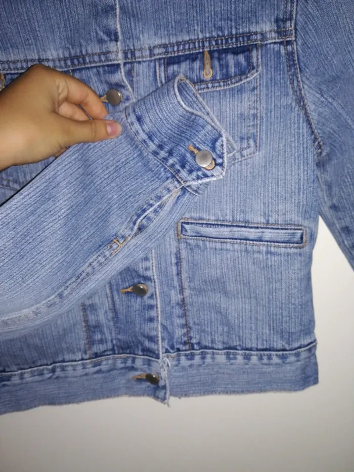 Veste en jean bleu clair, Tipster, taille S - photo numéro 7