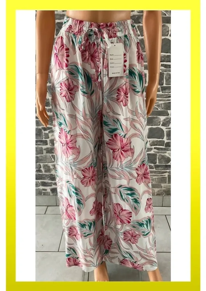 Pantalon Palazzo " Cotton bio "
