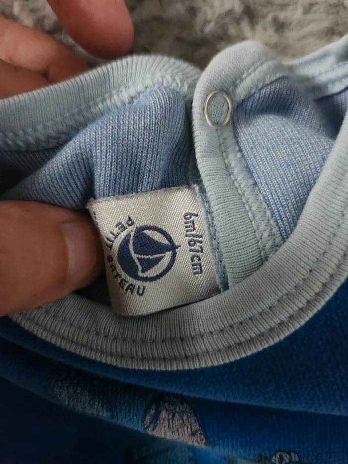 Pyjama petit bateau 6 mois - photo numéro 3