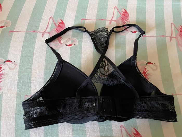 Soutien gorge etam noir 85 A - photo numéro 4