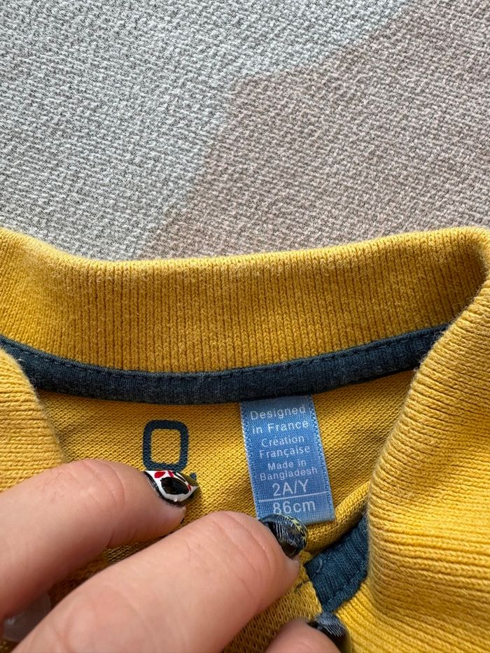 polo moutarde - photo numéro 2