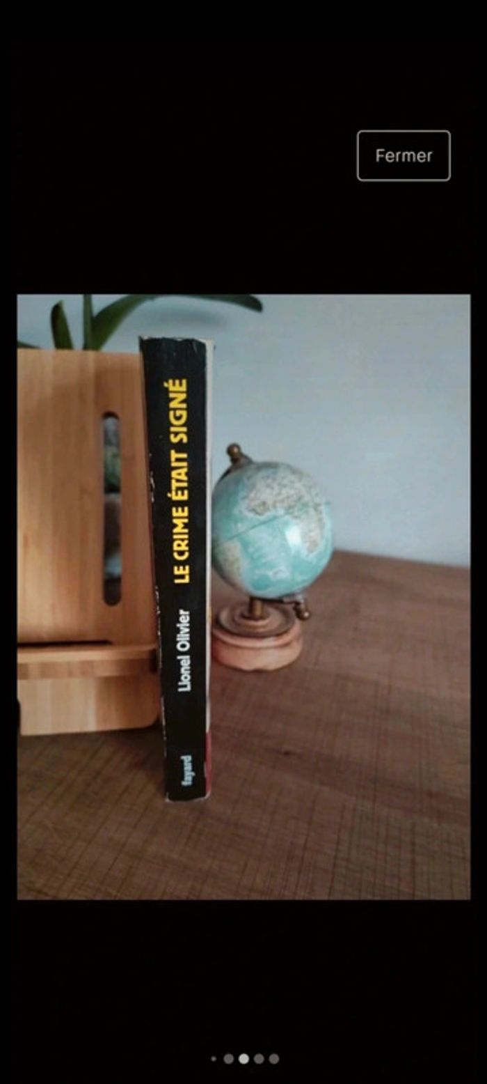 📚Le crime était signé de Lionel Olivier - photo numéro 4