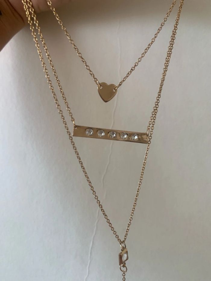 Collier multi doré - photo numéro 3