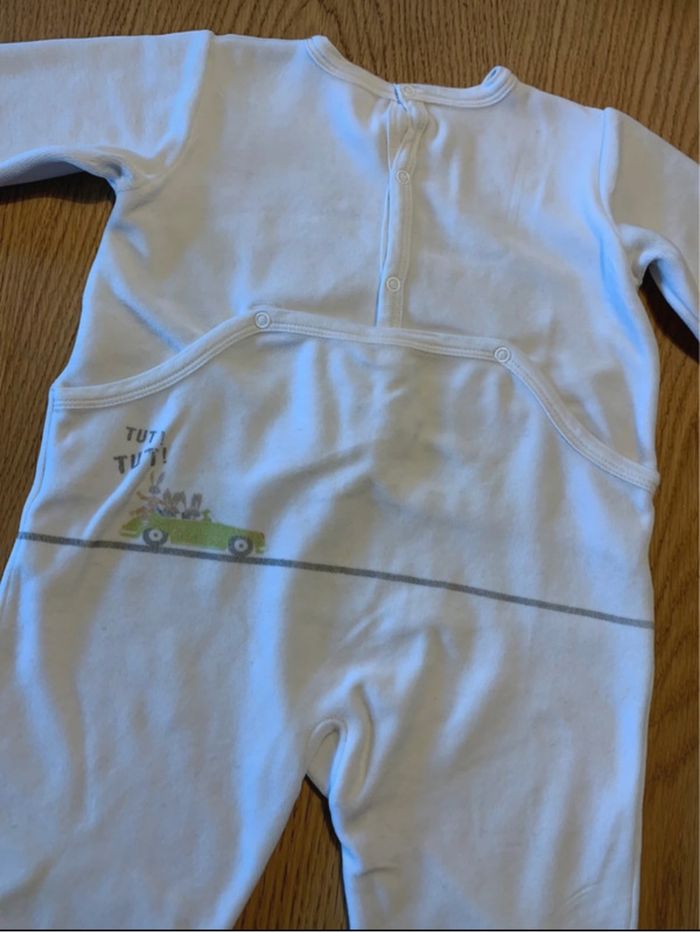 Petit Bateau / grenouillère / garçon / 2 ans - photo numéro 4