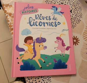 Livre reve des licornes