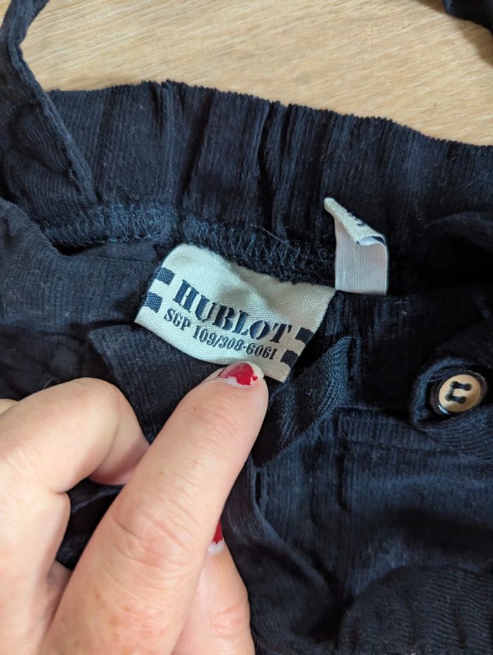Salopette pantalon 9 mois Hublot - photo numéro 3
