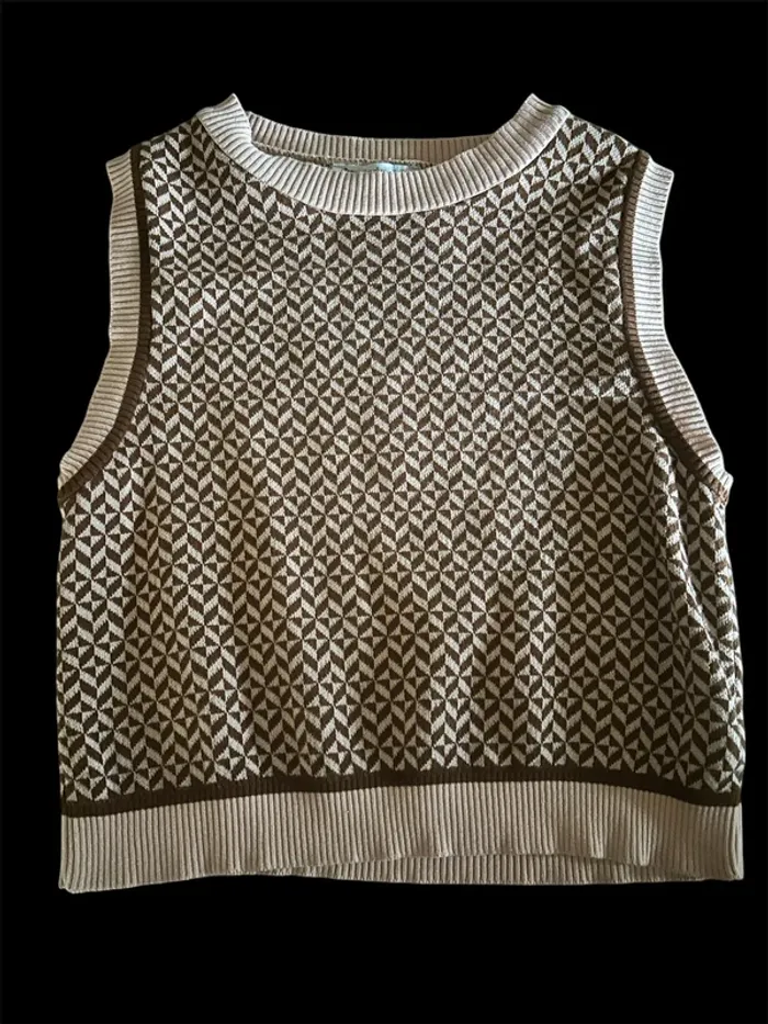 Pull sans manches stradivarius taille S