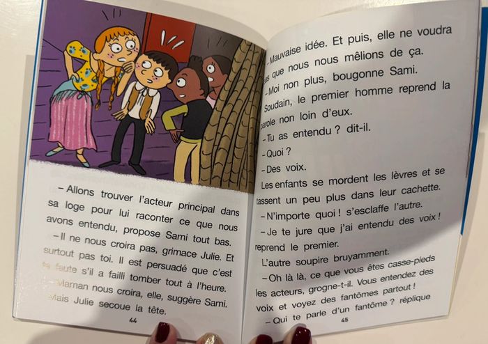 Livre sami et julie Soupçon au théâtre - photo numéro 3
