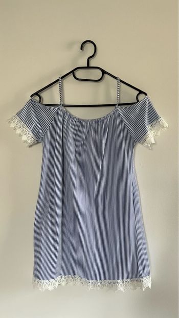 Robe à rayures 10 ans