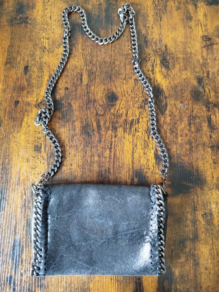 Sac a main cuir bandoulière The Genuine Leather - photo numéro 6