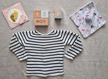 Pull / Gilet marinière - 18M - Kiabi (BE)