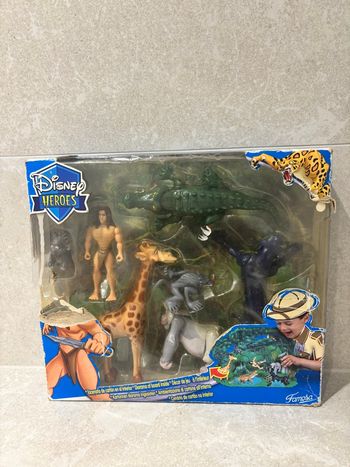 Coffret figurine 2007 disney tarzan et les animaux 