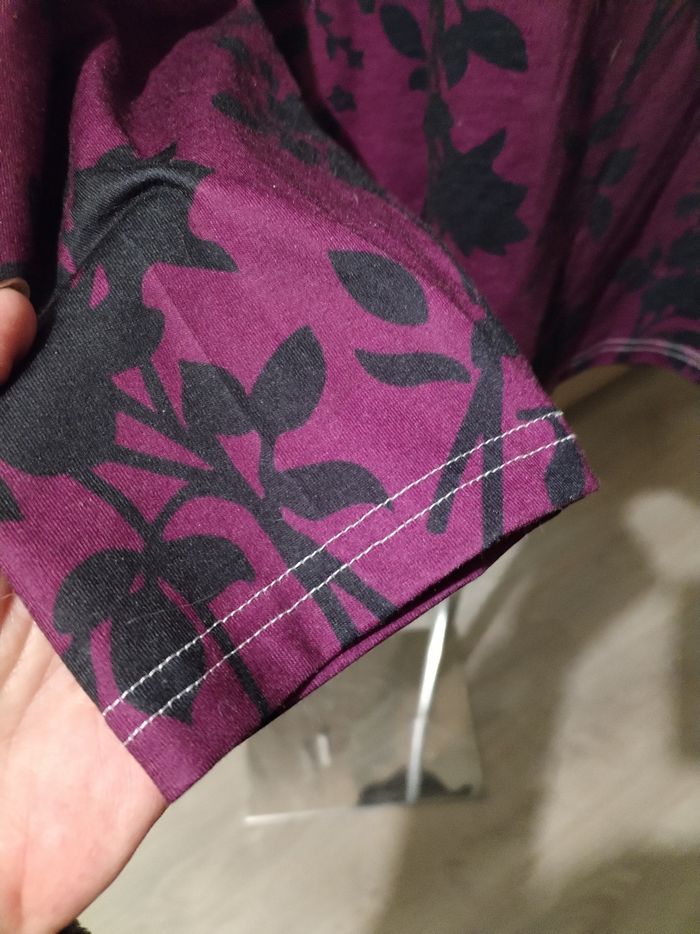 T-shirt femme manches longues taille 50 - photo numéro 2