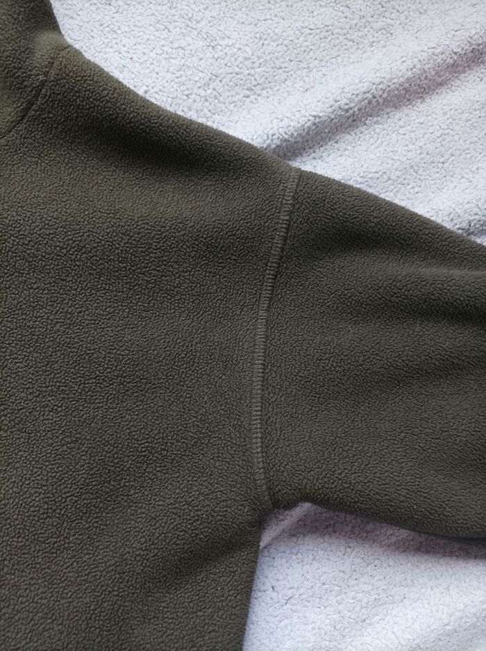 Pull sweats à capuche polaire hivernale poche ventrale |  Gémo | kaki | taille 14ans ou S - photo numéro 5