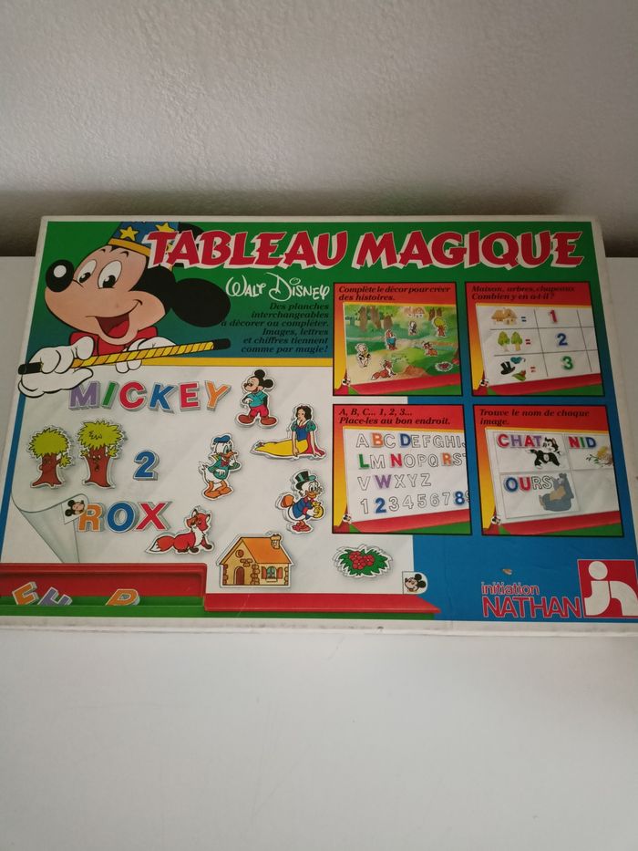 Tableau magique Walt Disney Nathan complet
