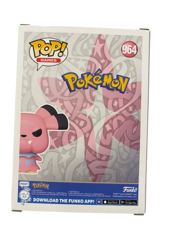 Figurine Funko Pop Pokémon Snubbul 964 neuf - photo numéro 2