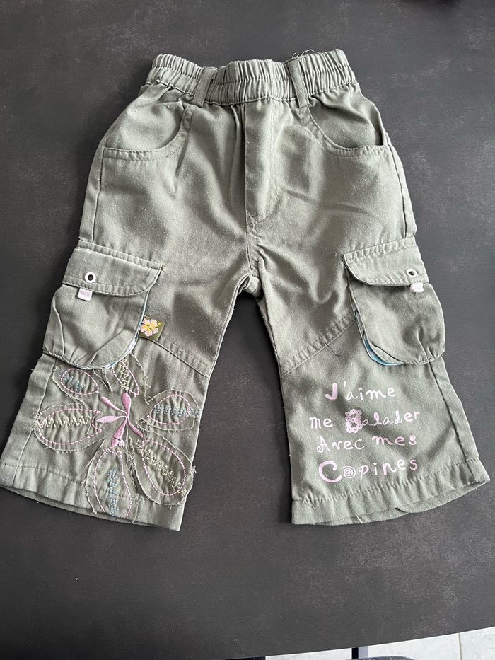 Lot pantalons 12mois fille - photo numéro 6