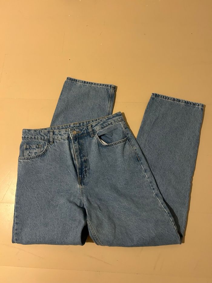 Jean pour femme coupe droit taille L - photo numéro 1