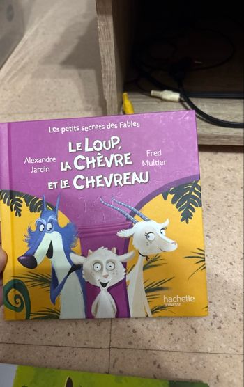 Livre le loup la chèvre et le chevreau 