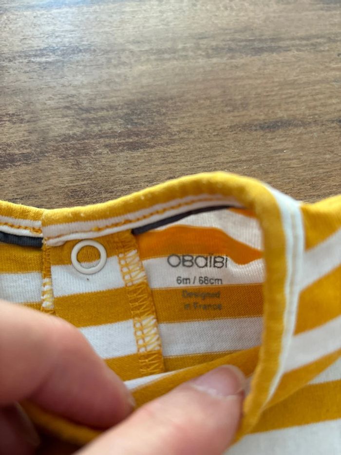 Pyjama 2 pièces Obaibi 6 mois - photo numéro 4